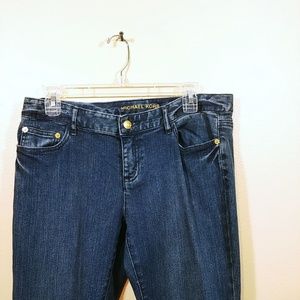 Michael Kors Bootcut Jeans Stud Pockets size 8P